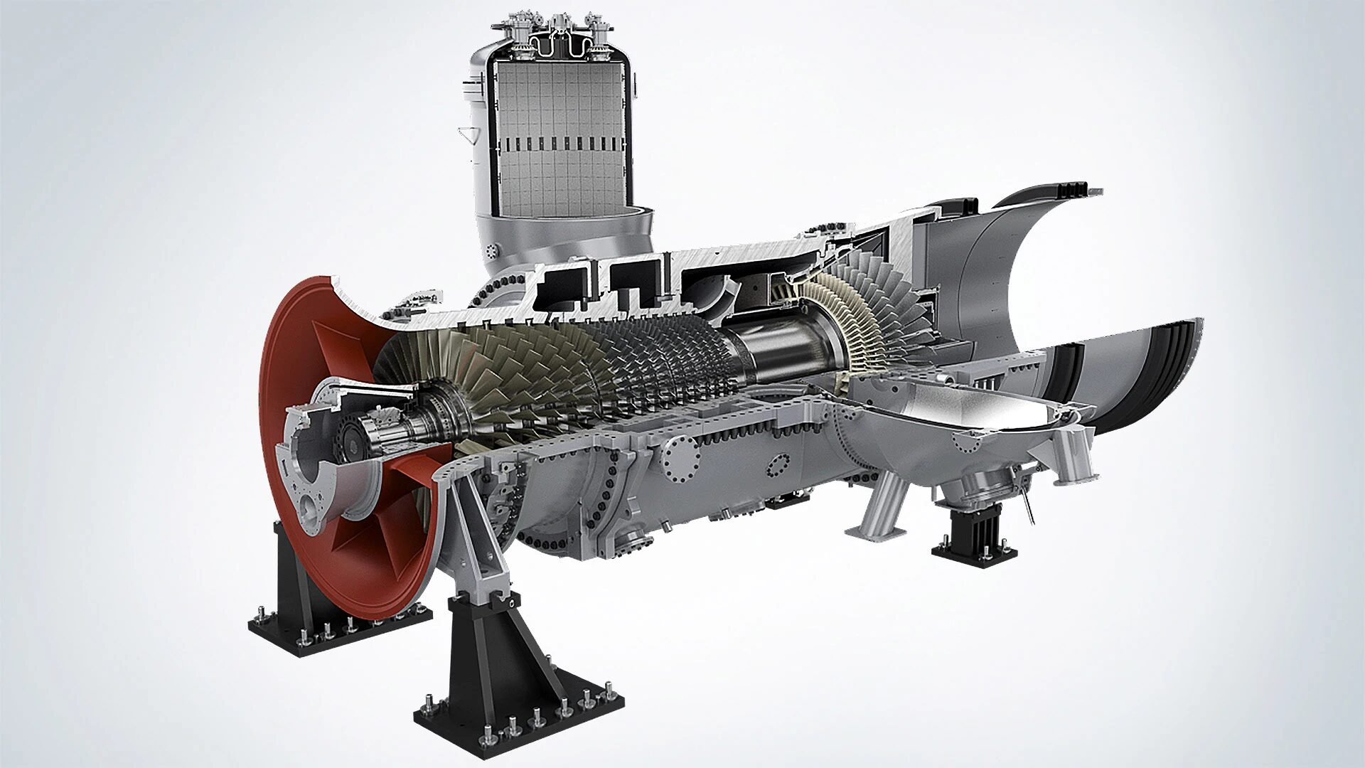 Siemens SGT5-2000E Gas Turbine